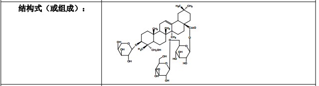 川續斷皂苷Ⅵ（木通皂苷D）對照品