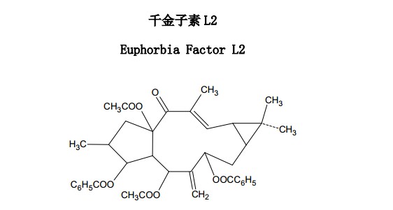 千金子素L2中藥化學對照品