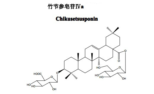 竹節參皂苷Ⅳa (Chikusetsusponin)中藥化學對照品