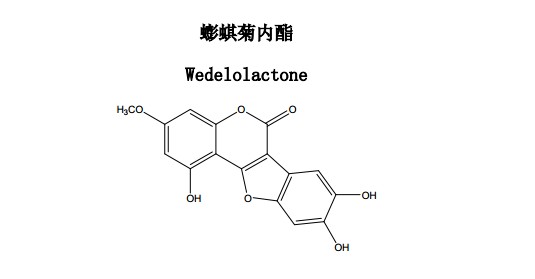 蟛蜞菊內酯（Wedelolactone）中藥化學對照品