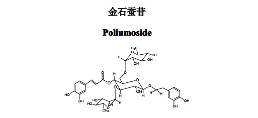 金石蠶苷(Poliumoside)中藥化學對照品