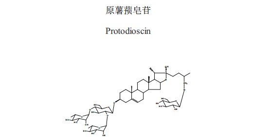 原薯蕷皂苷中藥化學對照品