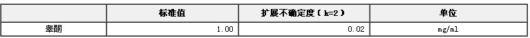 甲醇中睪酮溶液標準物質