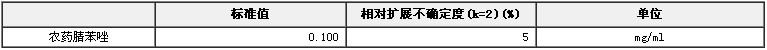農藥腈苯唑溶液標準物質