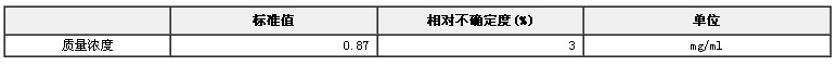 甲醇中反一1,2——二氯乙烯溶液標準物質(zhì)