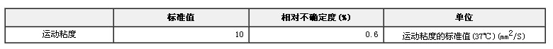 37℃標準黏度液GBW(E)130254
