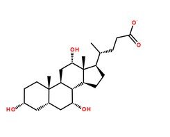 膽酸CAS號：81-25-4 分子結構圖