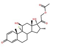 醋酸地塞米松分子結構圖