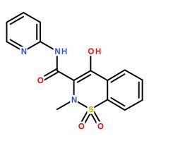 吡羅昔康分子結構圖