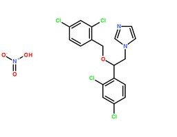 硝酸咪康唑分子結構圖
