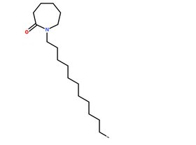 月桂氮酮分子結構圖