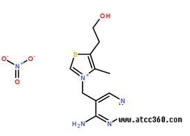 硝酸硫胺分子結構圖