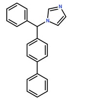 聯苯芐唑分子結構圖