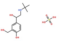 硫酸沙丁胺醇分子結構圖