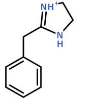 苯甲唑啉鹽酸鹽分子結構圖