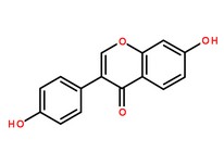 大豆苷元分子結構圖