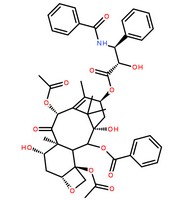 紫杉醇分子結(jié)構(gòu)圖
