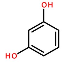 間苯二酚分子結(jié)構(gòu)圖