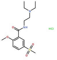鹽酸泰必利分子結構圖