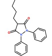 保泰松分子結構圖