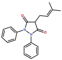 非普拉宗分子結構圖