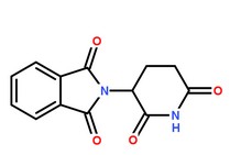 沙利度胺分子結構圖