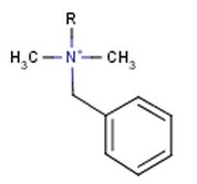 苯扎氯銨分子結(jié)構(gòu)圖