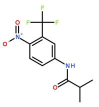 氟他胺分子結構圖