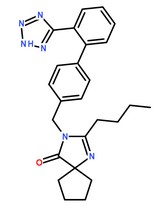 依貝沙坦分子結構圖