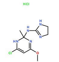 鹽酸莫索尼定分子結構圖