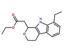 依托度酸分子結構圖