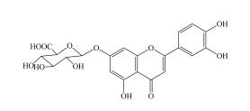 木犀草素-7-O-β-D-葡萄糖醛酸苷對照品
