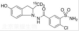 5-羥基吲達(dá)帕胺13C,d3標(biāo)準(zhǔn)品