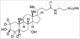牛磺鵝去氧膽酸鈉-d5標準品