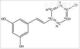 白藜蘆醇-13C6標準品