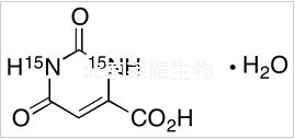 Orotic Acid-15N2 Monohydrate
