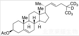 22-脫氫膽固醇-3-乙酸-d7標準品
