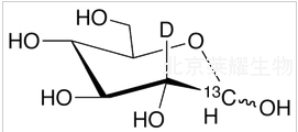 D-葡萄糖-1-13C-2-C-D標準品