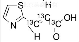 (2E)-3-(2-噻唑基)-2-丙烯酸-13C3標準品