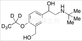(±)-4-氧乙基沙丁胺醇-d5標準品