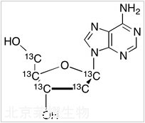 2'-脫氧腺苷-1',2',3',4',5'-13C5