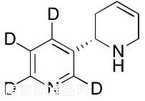 (S)-(-)-新煙草堿-d4標準品