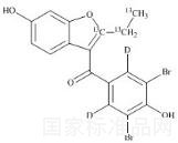 苯溴馬隆雜質7-13C3-d2標準品