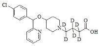 外消旋-貝他斯汀-D6標準品