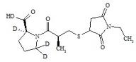 卡托普利相關化合物4-d3標準品