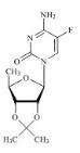 5’-Deoxy-2’,3’-O-isopropylidene-5-fluorocytidine