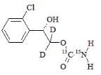 Carisbamate-15N-13C-d2標準品
