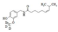 順-辣椒素-13C-D3標準品
