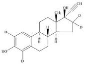 17-α-乙炔雌二醇-2,4,16,16-d4標準品