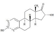 16-α-羥基雌酮-13C3標(biāo)準(zhǔn)品